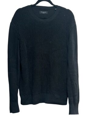 ALL SAINTS Rothy Crew Black Sweater Men's Size M in Black ALLSAINTS
